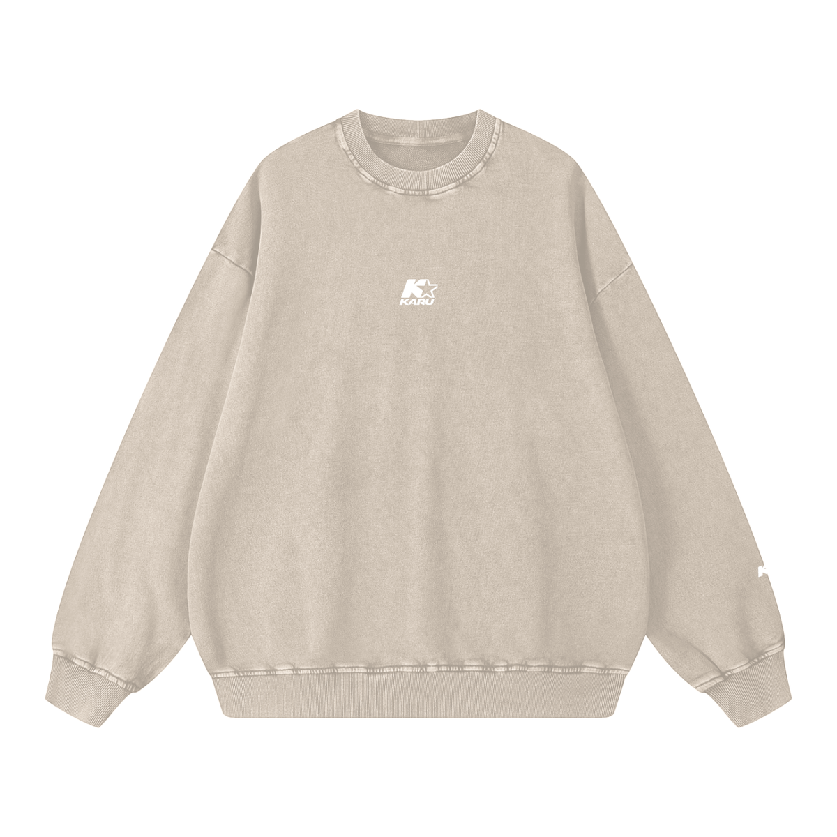 KARU Athletics Logo Oversized Sweatshirt