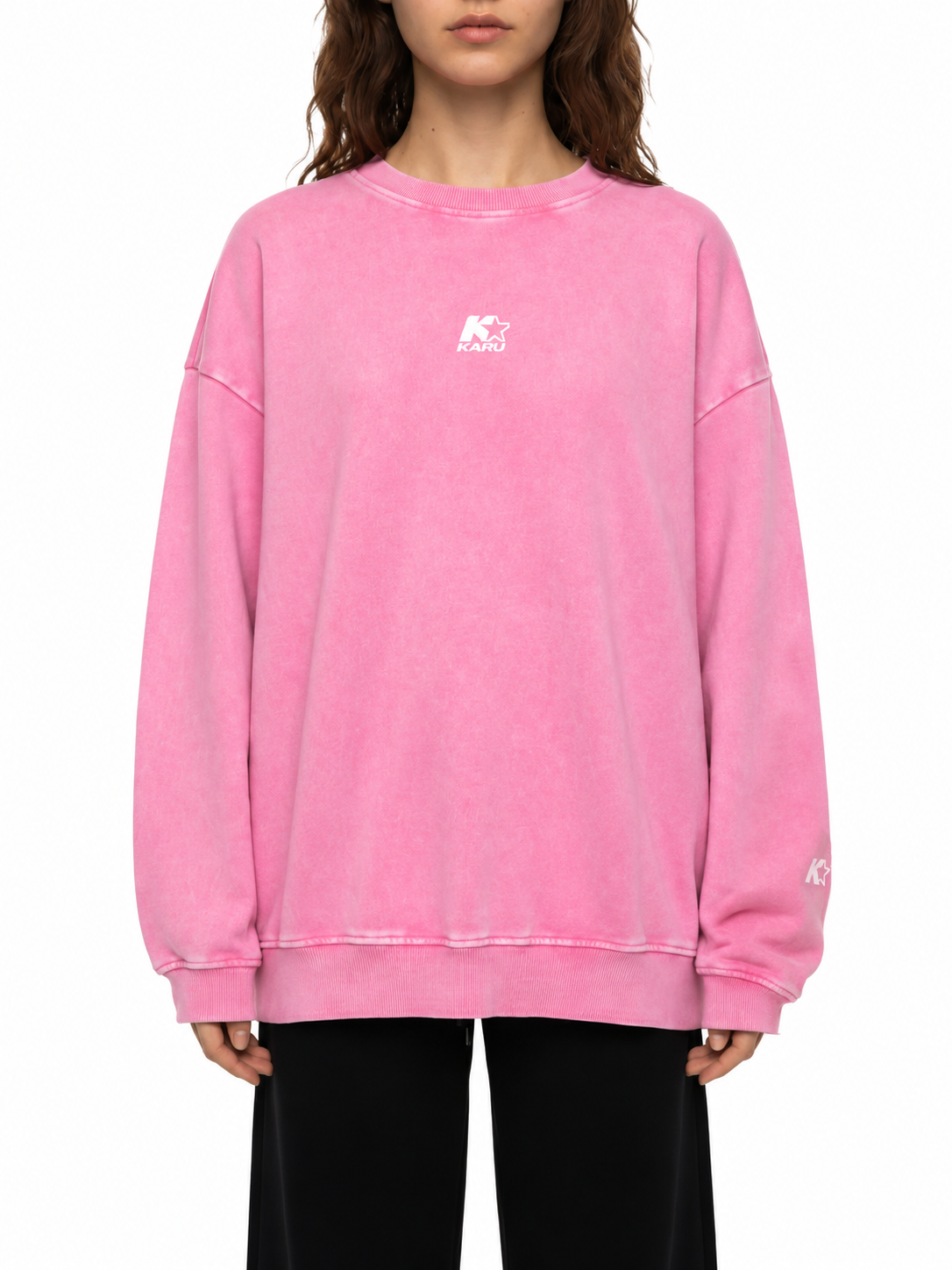 KARU Athletics Logo Oversized Sweatshirt
